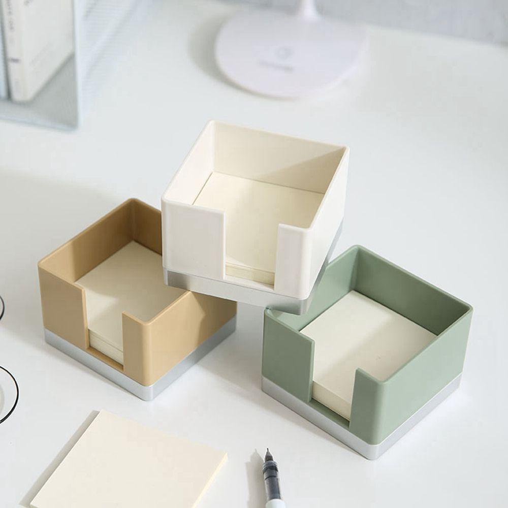 Mxbeauty Notepad Storage Box Rumah Pesta Dispenser Memo Plastik