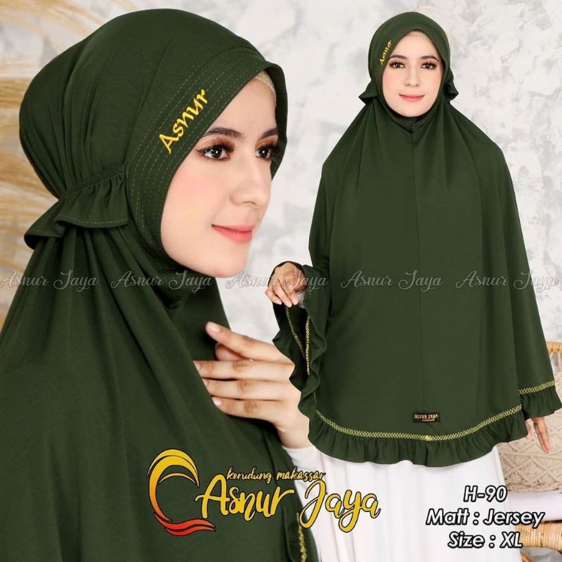 (( COD )) HIJAB ZIGZAG Asnur hyget