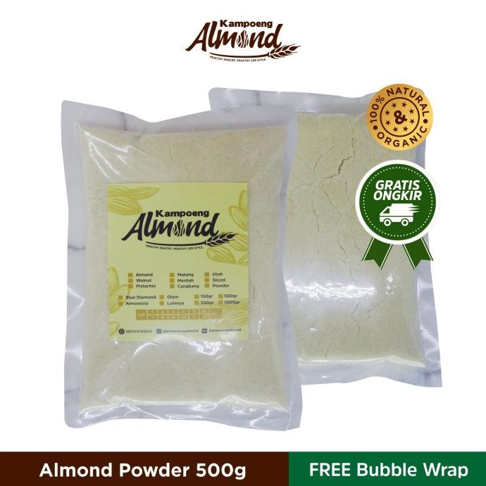 

TERBARU Almond Powder / Tepung Uk. 500 Gr.