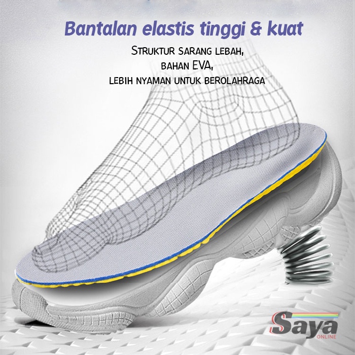 Insole, sol dalam, sol sepatu, bantalan sepatu, alas kaki, EMPUK BANGET