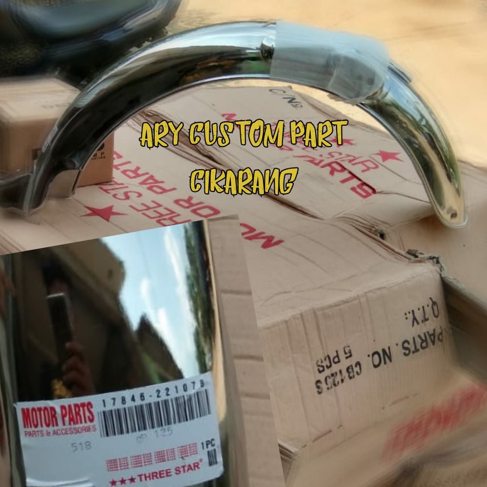 BARU slebor spakbor spakboar belakang CB 125 treestar