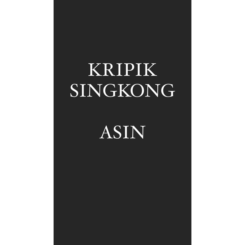 

kripik singkong asin jeruk purut by tempo