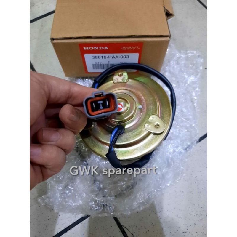 Motor fan AC kondensor Honda Civic LX / Grand Civic Ori