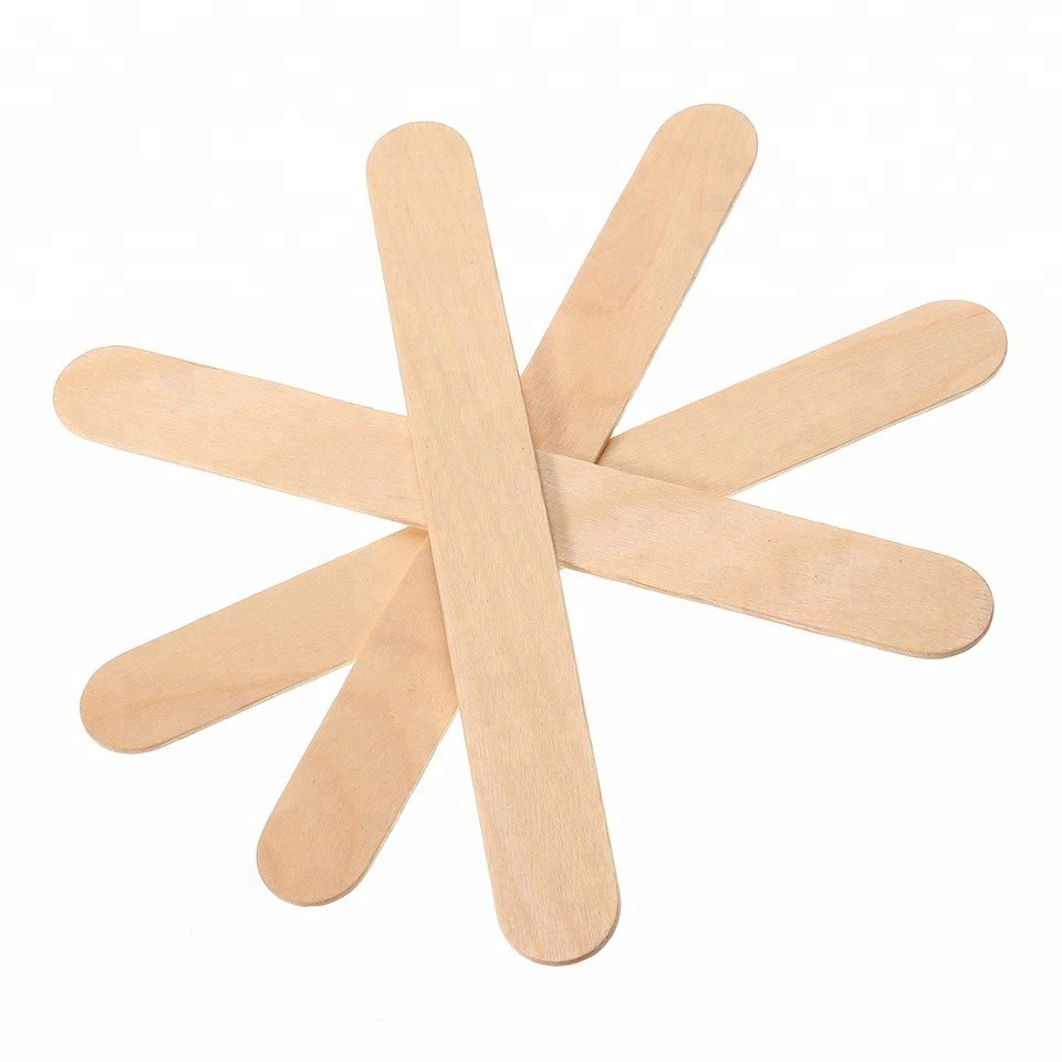 Promo Stik Es Krim Jumbo Besar Panjang Halus Pop Sickle Kerajinan Tangan Berkualitas (2cm x 15cm) Pr
