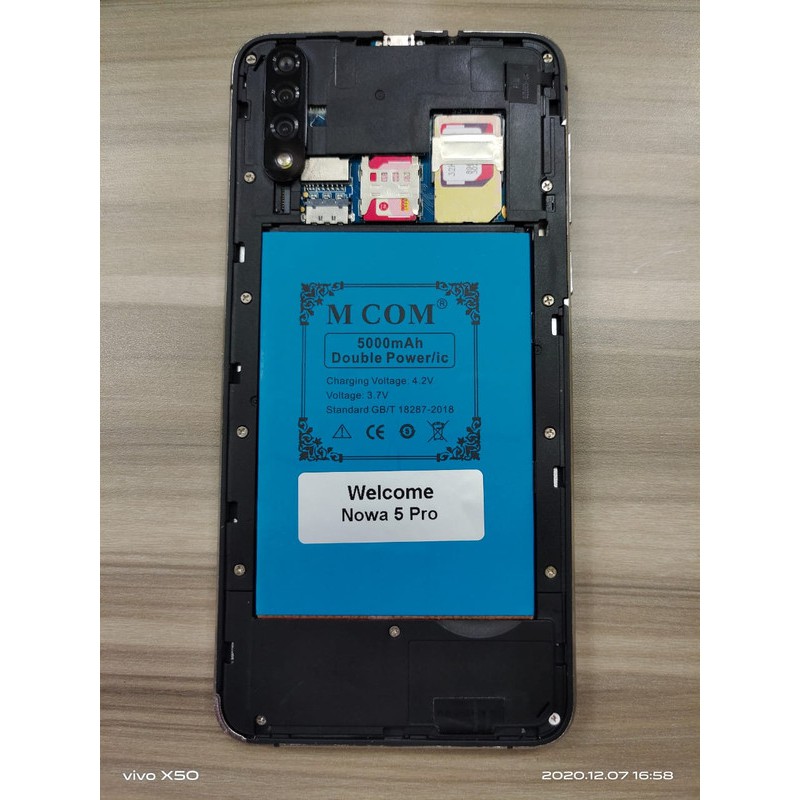 Battery Batre Baterai Double Power Mcom Welcome Nowa5 Pro - Nowa 5 Pro
