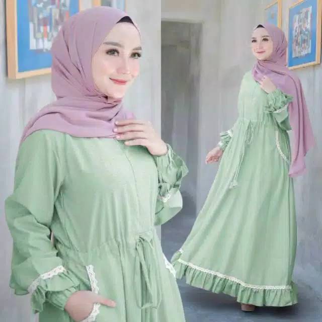 Nirmala dress baju gamis pakaian wanita fashion remaja