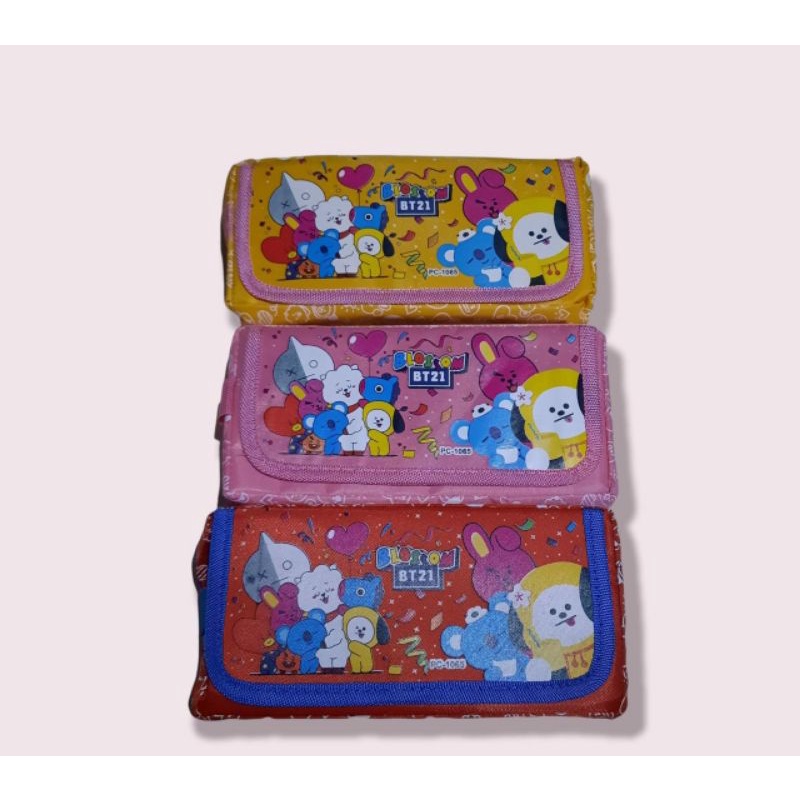 

Tepak pensil resleting bts21