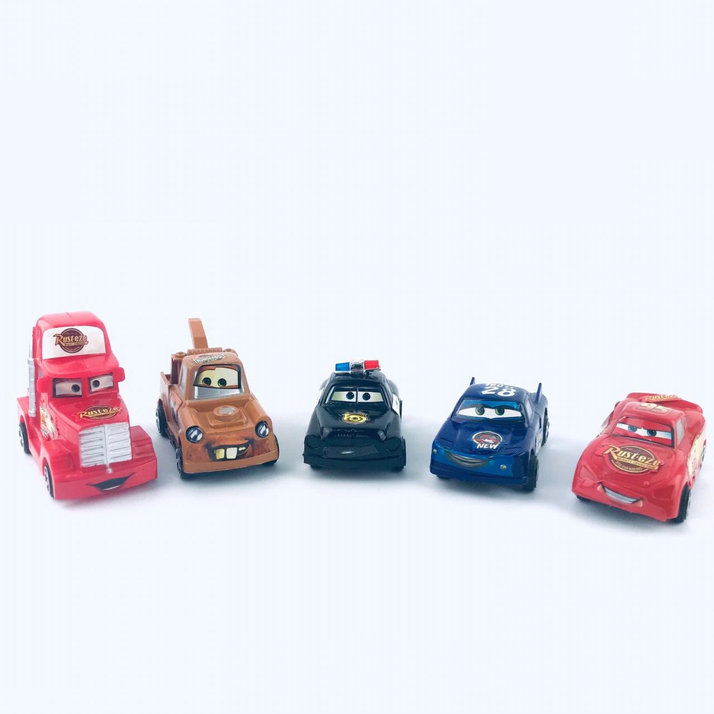 MAINAN / MOBIL / CARS 2 RACERS SUPER RACING / 5 SET