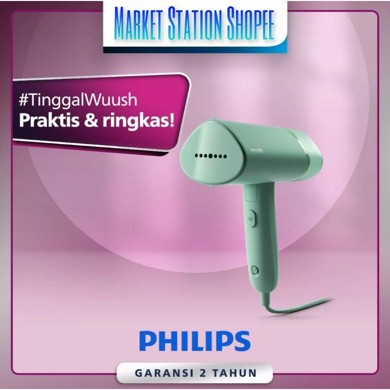 PHILIPS Setrika Uap STH3010/70 Garment Steamer Compact Garansi Resmi