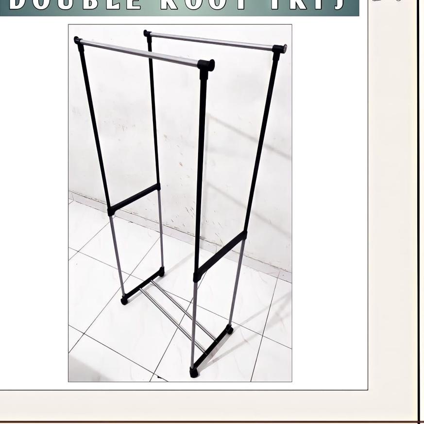 Double Pole Tri J - Hanger stand single - Mini double pole tri j