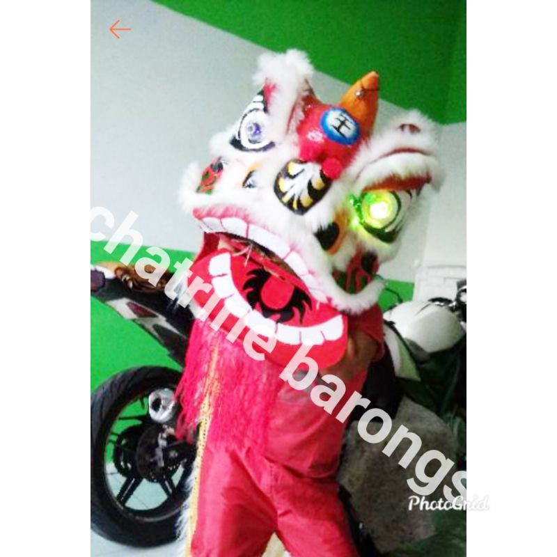 Barongsai anak ukuran jumbo untuk anak usia sampai 10 thn lebih