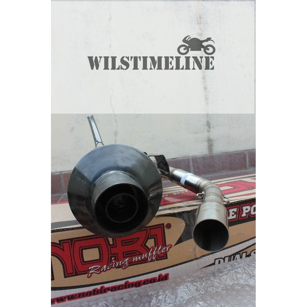Knalpot NOBI Standart Racing untuk Motor Honda Beat - Beat FI