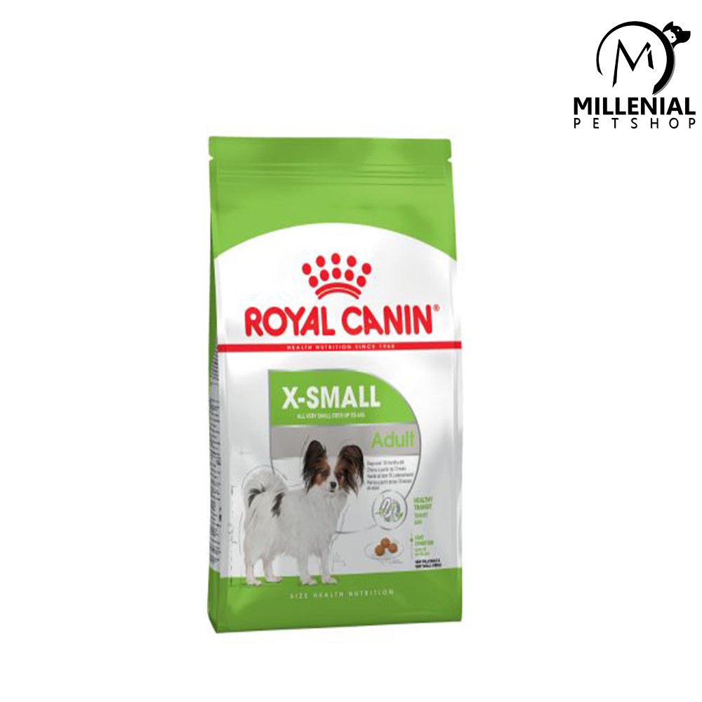 Makanan anjing Royal Canin X-Small Adult 1.5kg  xsmall Adult 1.5 kg