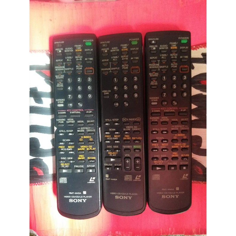 Remot compo sony original terlengkap