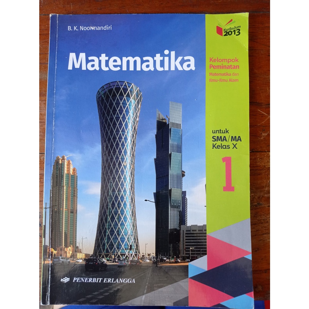 

Buku Matematika Peminataan Kelas 10 Erlangga