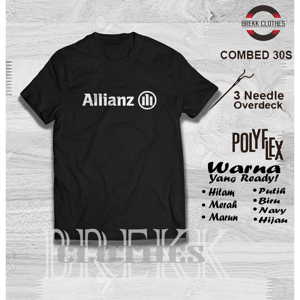 Kaos Baju Allianz Kaos Perusahaan Asuransi - BREKKCLOTHES