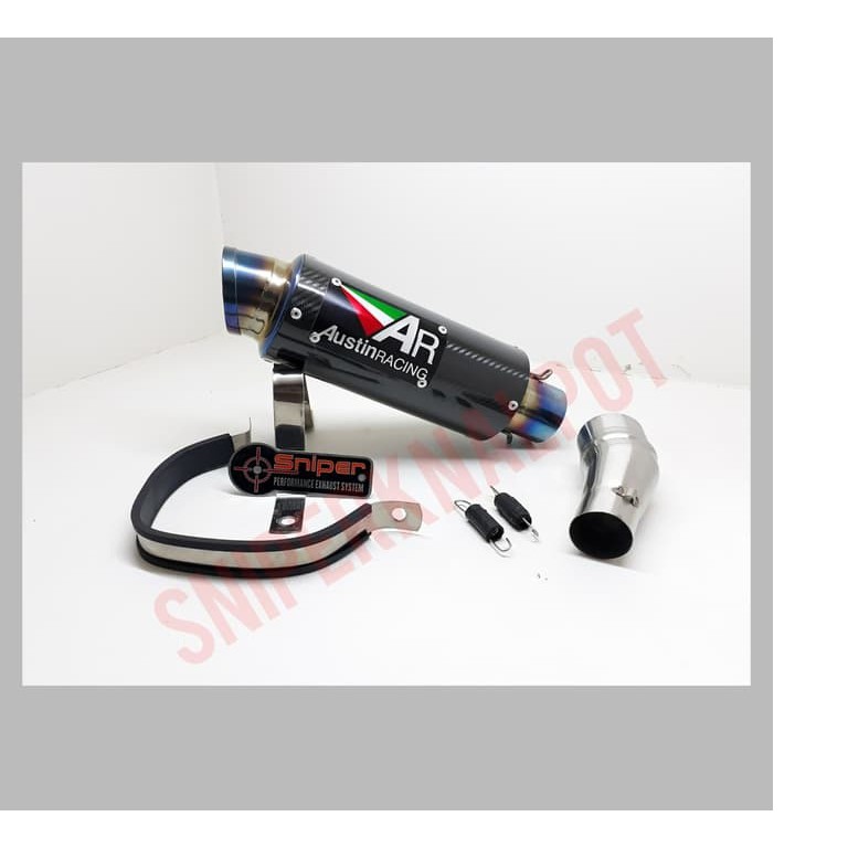 Knalpot Ninja 250 mt25 r25 cbr250rr z250 rr mono austin