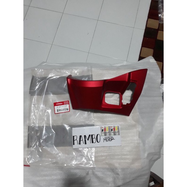 Outer inner cover atau cover kontak dashboard MERAH DOFF PCX160 ORIGINAL 81140K1ZJ10ZP