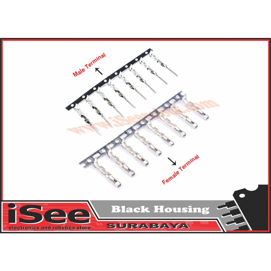 Black Housing 9p Duppont jumper head Pin Connector 2.54mm house 9pin