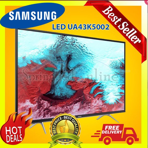 Led Tv Samsung Digital Tv (DVB-T2) 43&quot; Usb, Hdmi, VGA Ua43k5002 / 43k5002 Harga Pabrik