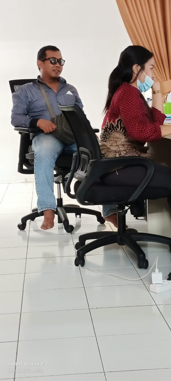 Atasan Batik Wanita Blouse Lengan Panjang