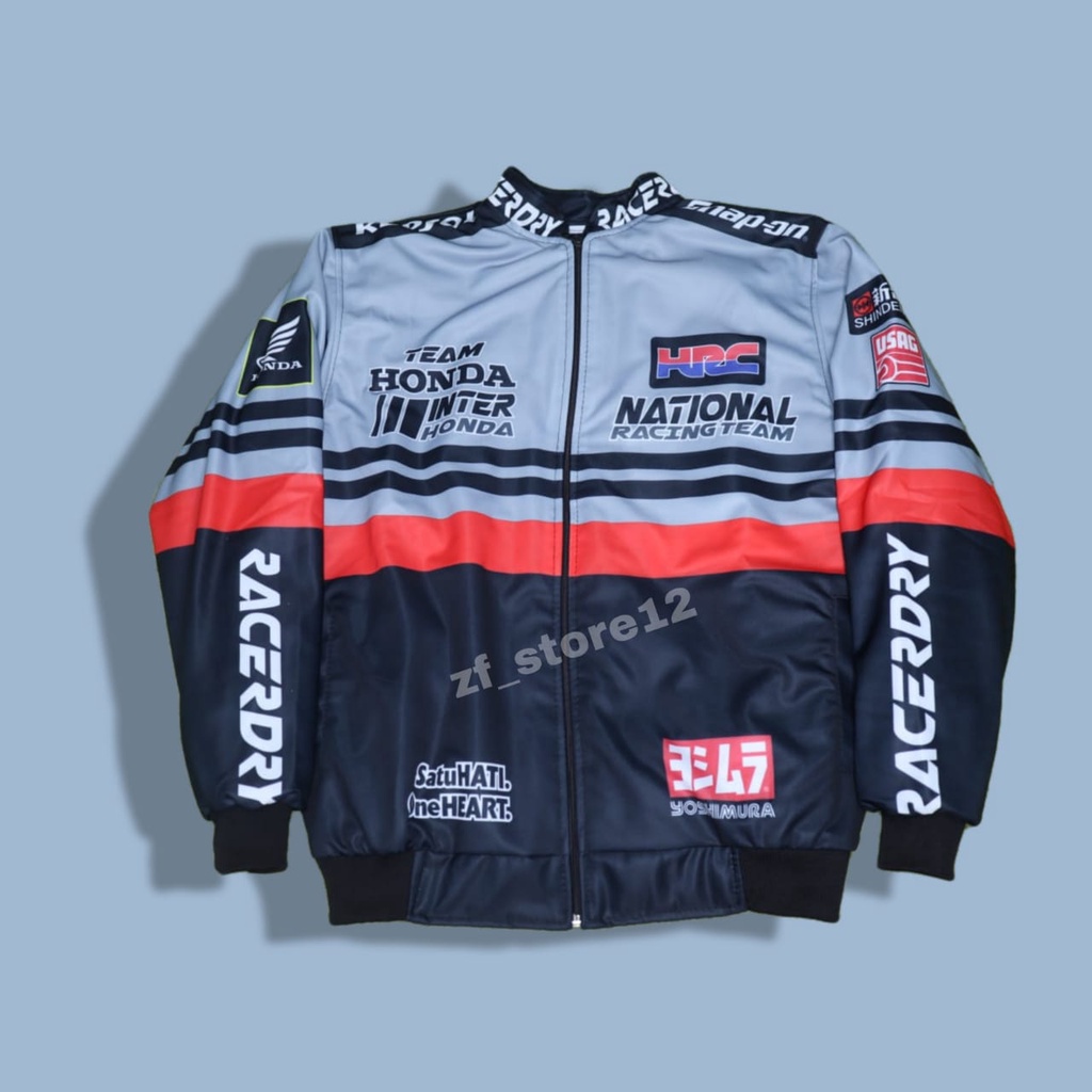 Jaket Sunmori Team Honda Internasional Jaket Racing Jaket Pria Jaket Motor