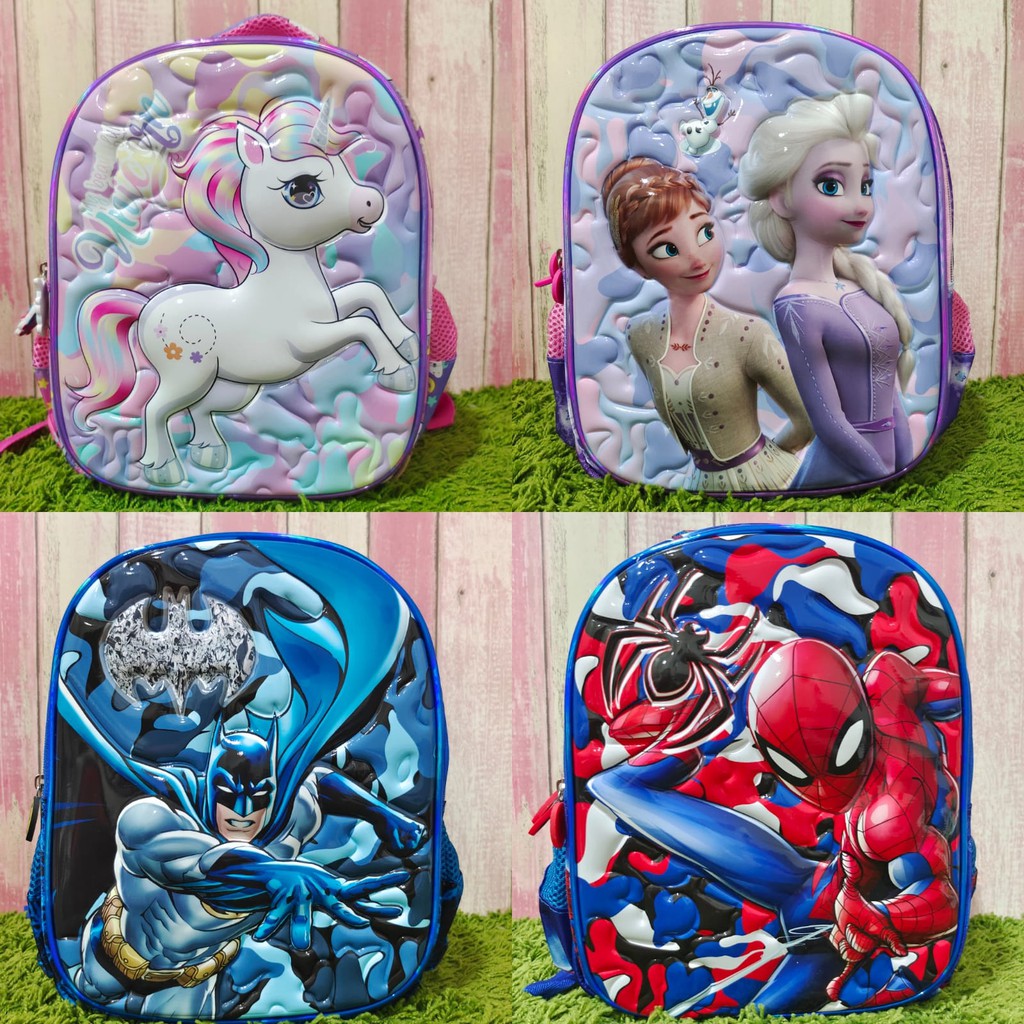 RANSEL TAS ANAK TK  IMPORT GAMBAR TIMBUL  4 GAMBAR HARGA TERJANGKAU