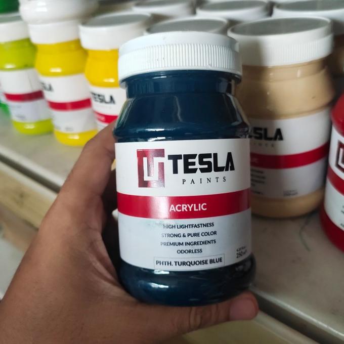 

Cat Lukis / Cat Akrilik - Tesla Acrylic Paint - Uk. 250 Ml (Part 2)