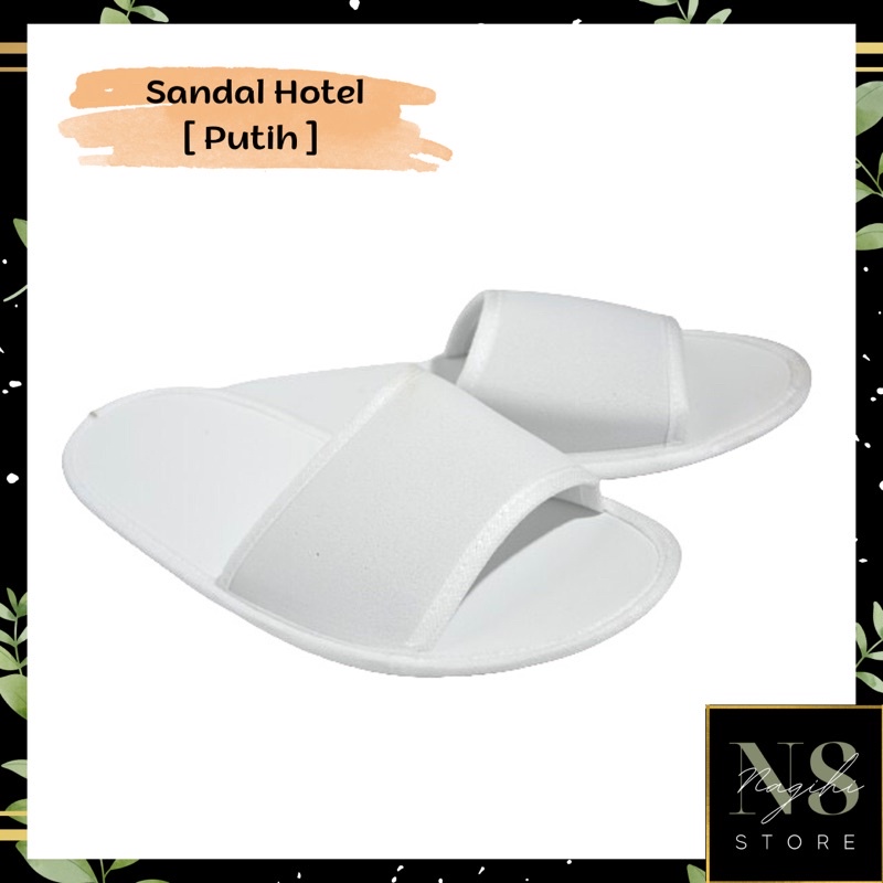 ✨NAGIHI✨ SANDAL HOTEL POLOS/SANDAL RUMAH KOREA TANPA PLASTIK