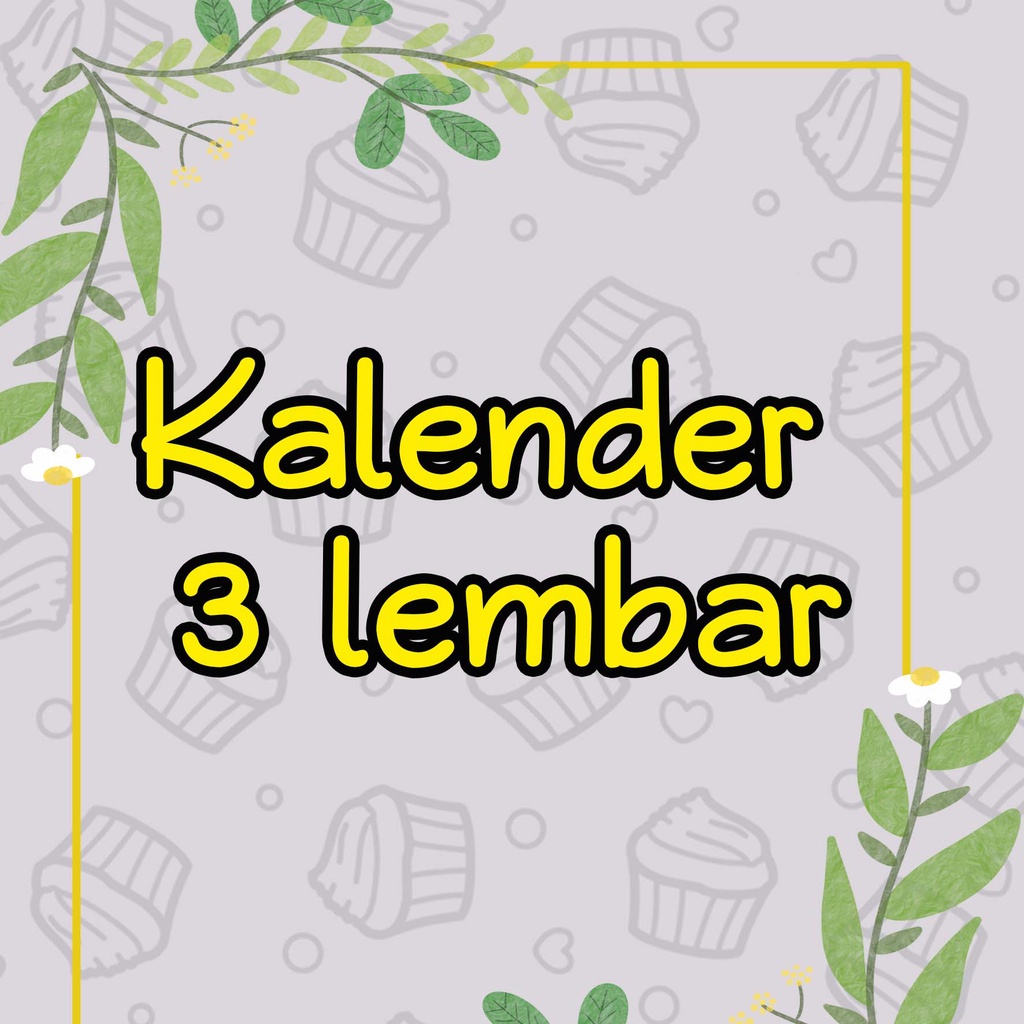 

KALENDER 2022 3 LEMBAR