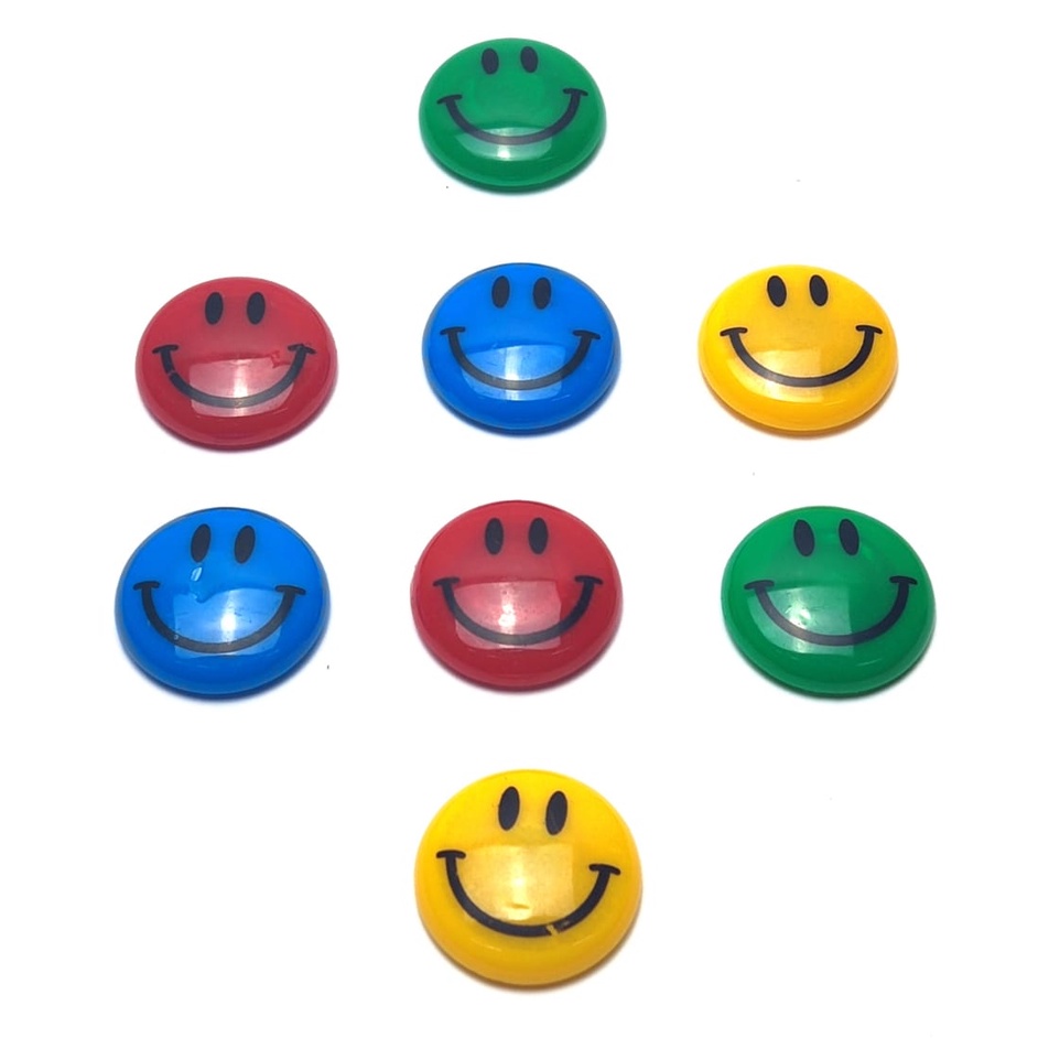 C-062 Magnet Kulkas/Magnet Mainan Smiley 8pcs