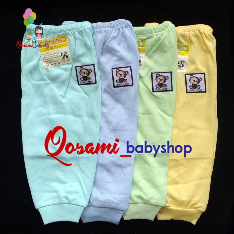 AIRIN 4 pcs Celana Polos Panjang Bayi Newborn  SNI