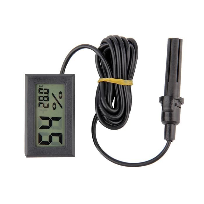 Thermometer Hygrometer Digital LCD Probe Aquarium Freezer *TS10