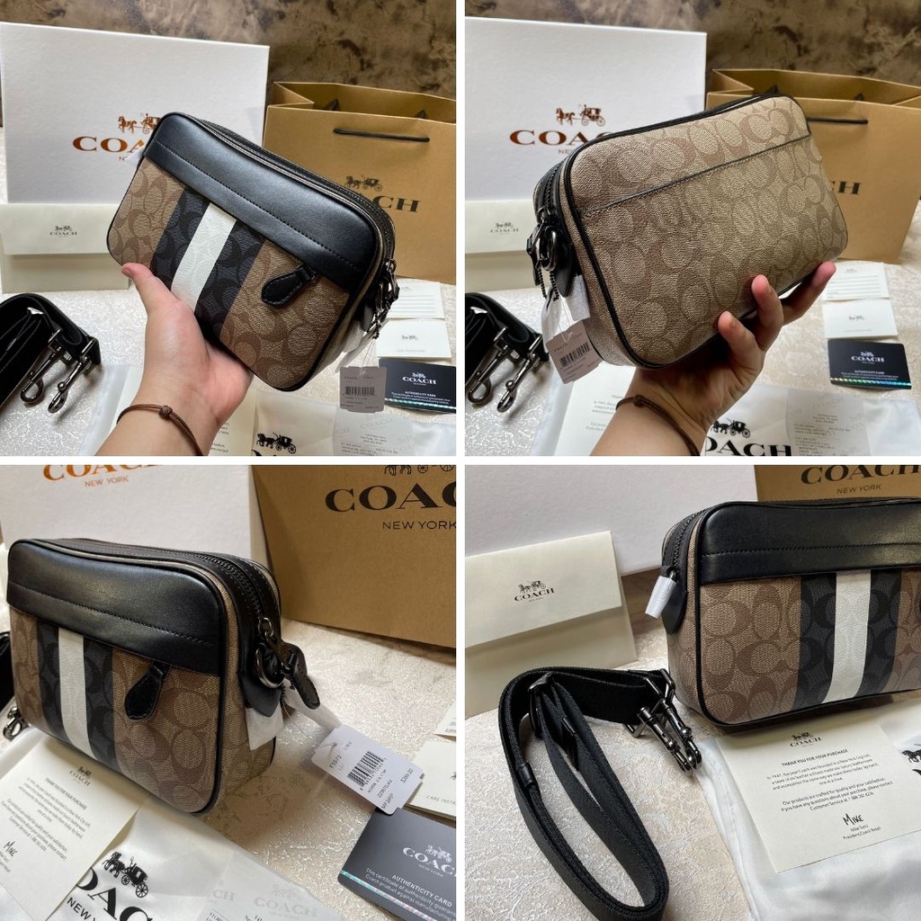 Tas COACH Academy Graham ORIGINAL / Tas Selempang Pria Sling Bag Crossbody Handbag Pria