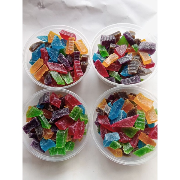 permen agar-agar rasa buah
