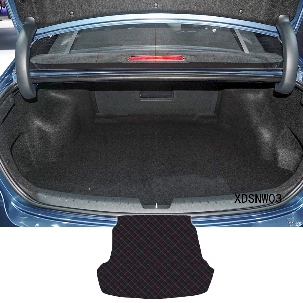 Matras Cover Bagasi Mobil Bahan Kulit Untuk Hyundai Sonata LF 2014 2015 2016 2017 2018 2019