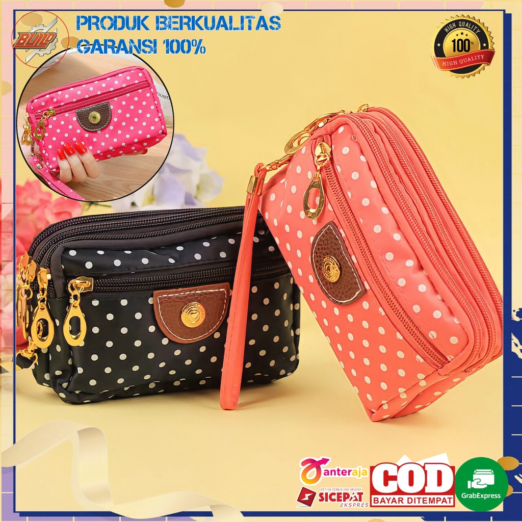 Dompet panjang kartu uang tempat penyimpanan ukuran besar big jumbo acesories fashion ibu-ibu remaja