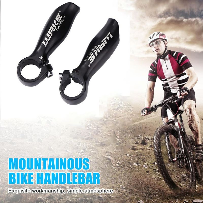 Bar end Tanduk Stang Handlebar Ujung Setang Barend Grip Gagang Rest Bar Wake Sepeda MTB Touring Federal Hybrid