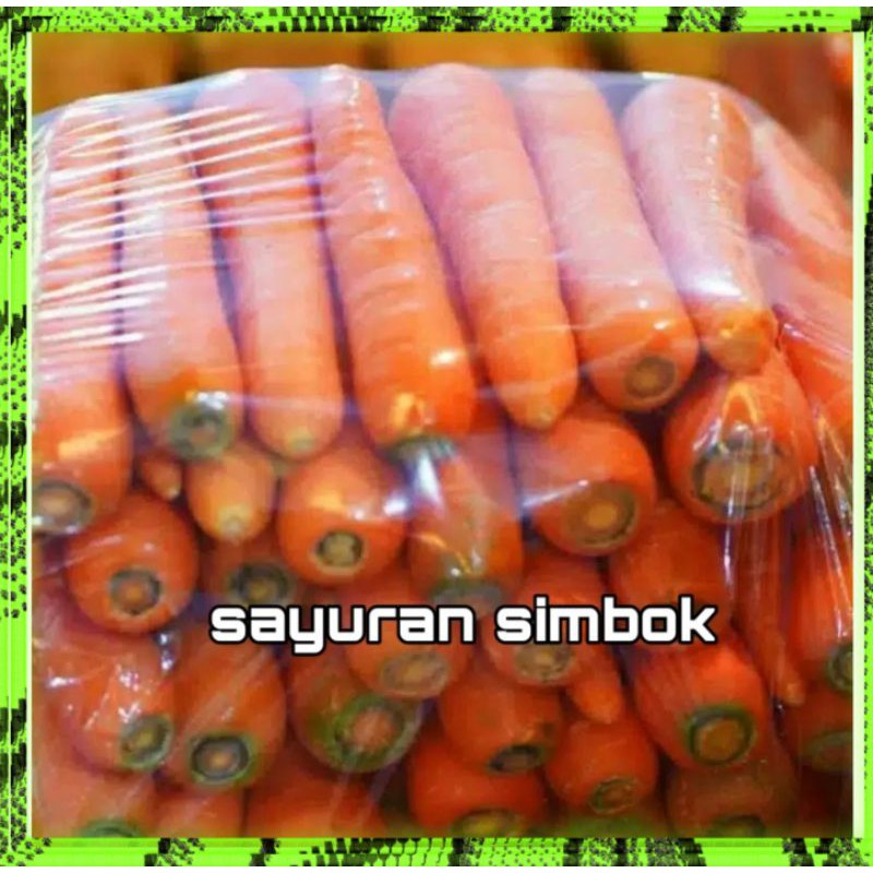 

Wortel Berastagi Segar 500gram