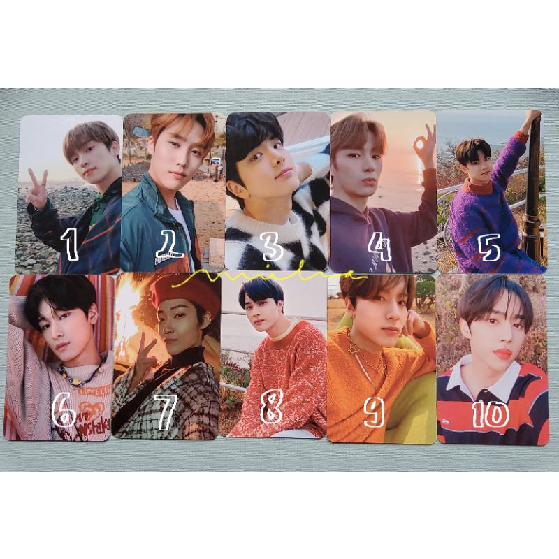The Boyz DAZED Magazine Photocard – Sangyeon, Jacob, Younghoon, Hyunjae, Changmin, Juyeon, Kevin, Ha