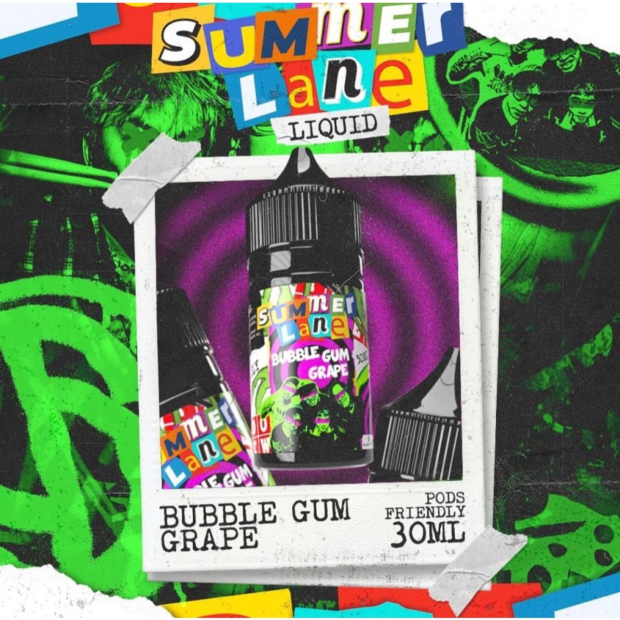 PODS SUMMER LANE BUBBLEGUM GRAPE 30ML SUMMERLANE