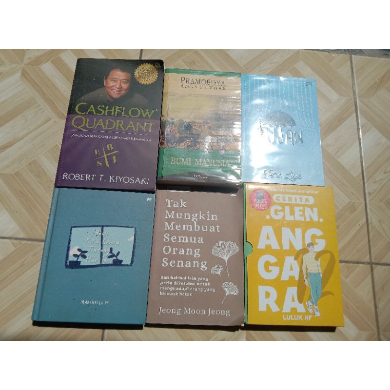 preloved novel bumi manusia