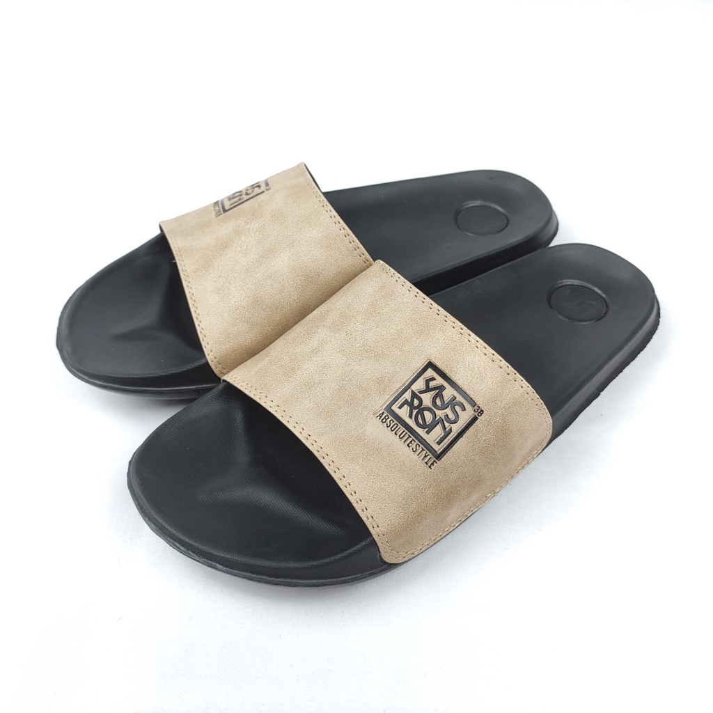 Sandal Slide Cowok / Sandal Selop Pria / Sandal Distro Pria / Sandal Selop Cowok