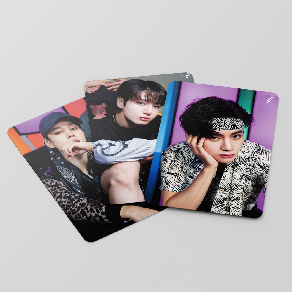 55pcs / set Kartu Lomo Foto KPOP  2022 FESTA 9th Anniversary Untuk Koleksi ARMY