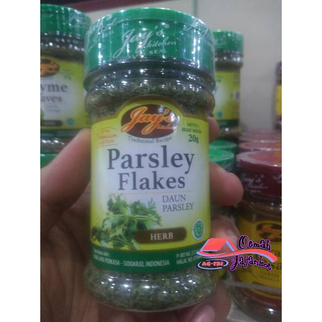 

Jay's Parsley flakes daun parsley 20gr