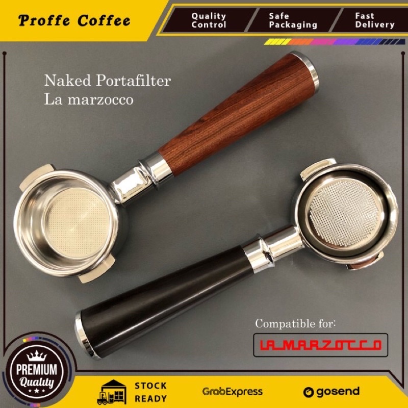 Jual Naked Portafilter La Marzocco Mm Bottomless Porta Filter Lamarzocco Naked Portafilter