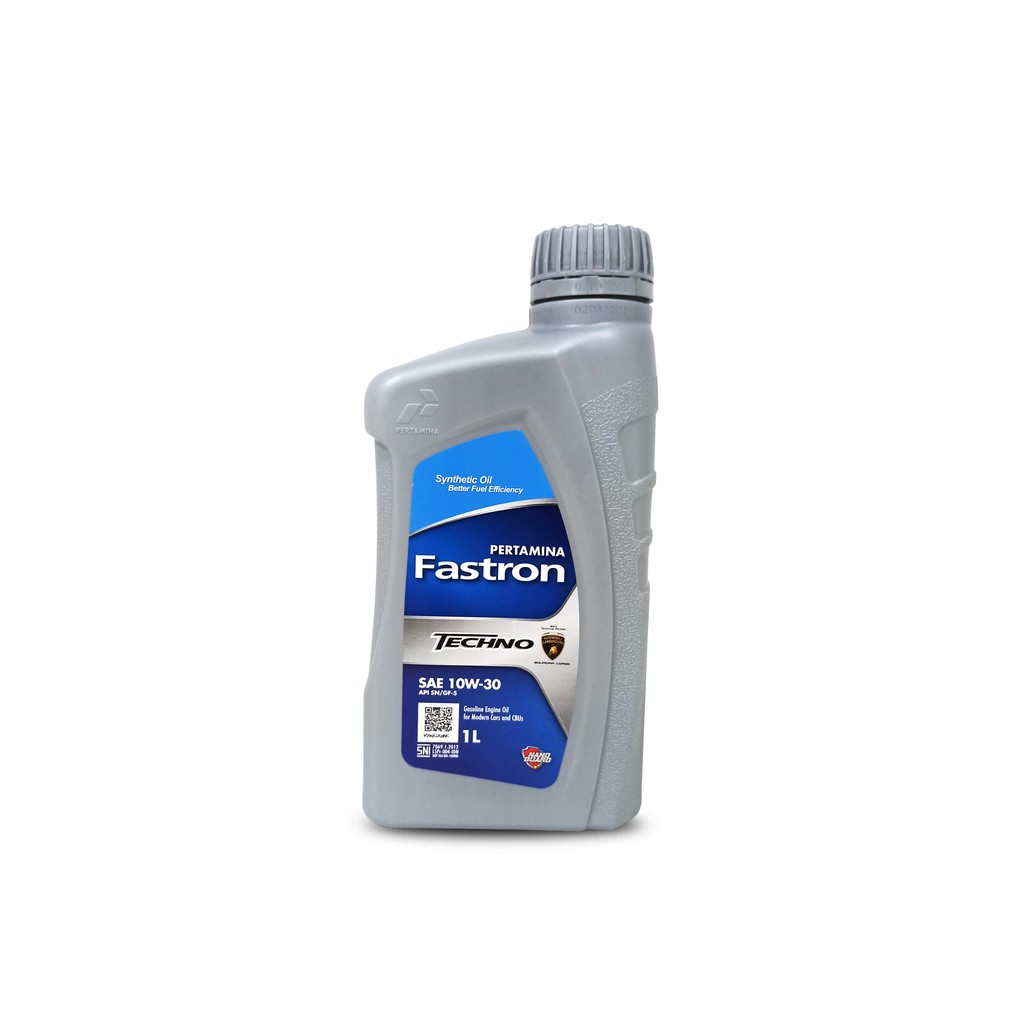 Oli pertamina fastron techno 10w 30 biru API SN ILSAC GF5 kemasan 1 liter