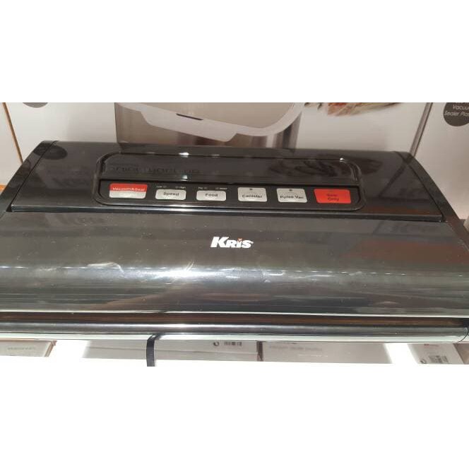 Vacuum Sealer Machine/ Alat Pengemas Vakum Kris black with dual seal