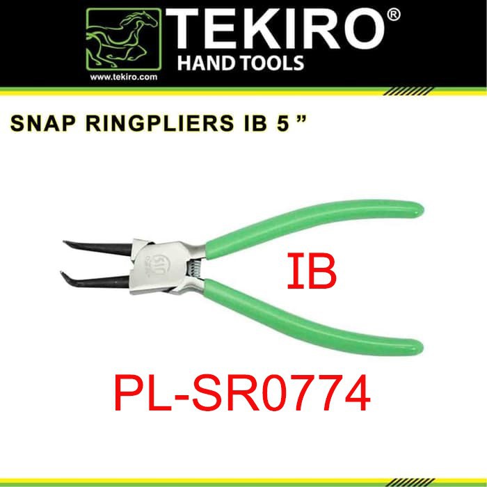 PL-SR0774 Tang Snap Ring bengkok TEKIRO 5 Inchi IB - PL-SR0774