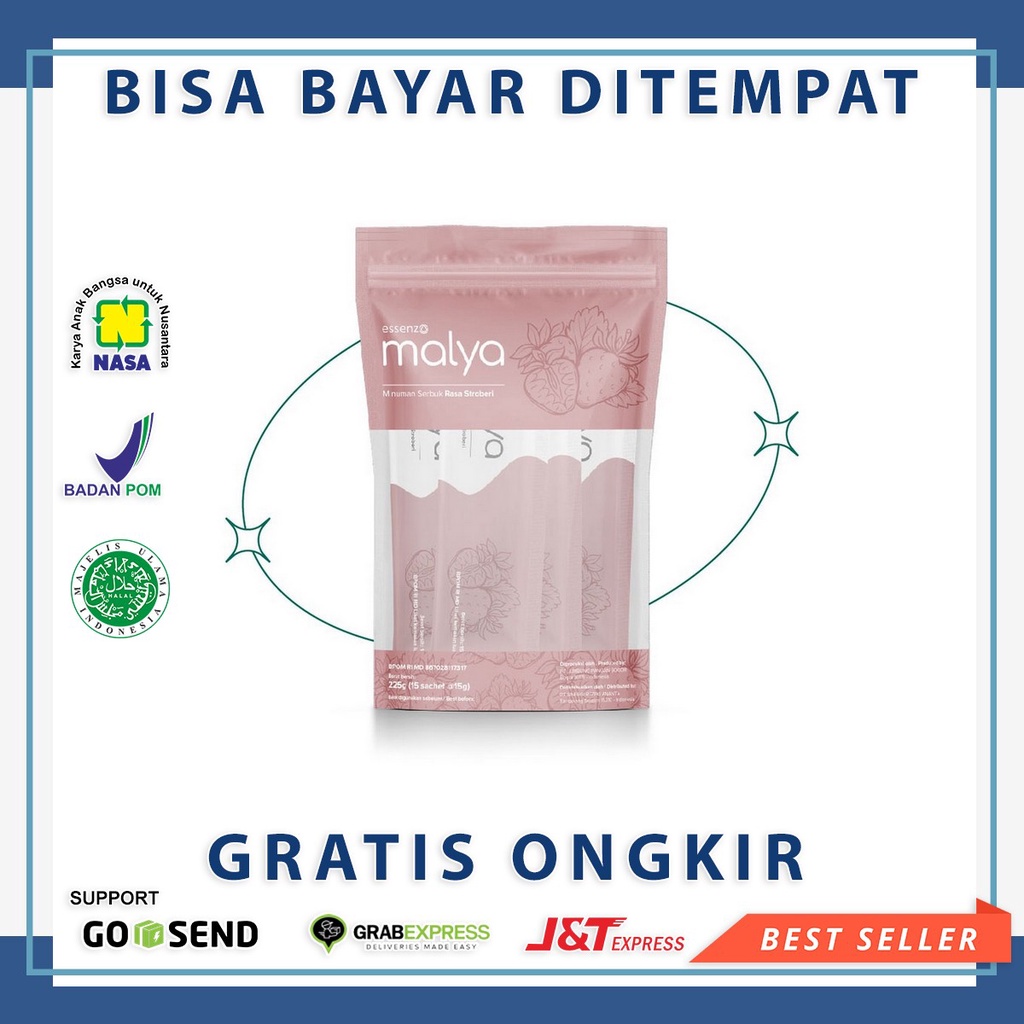 

Essenzo Malya Rasa Strawberry - Minuman Collagen Pemutih Pencerah Kulit